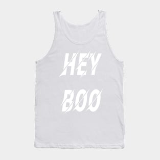 Hey Boo ,Funny Halloween ,Teacher Halloween, Halloween Party Tank Top